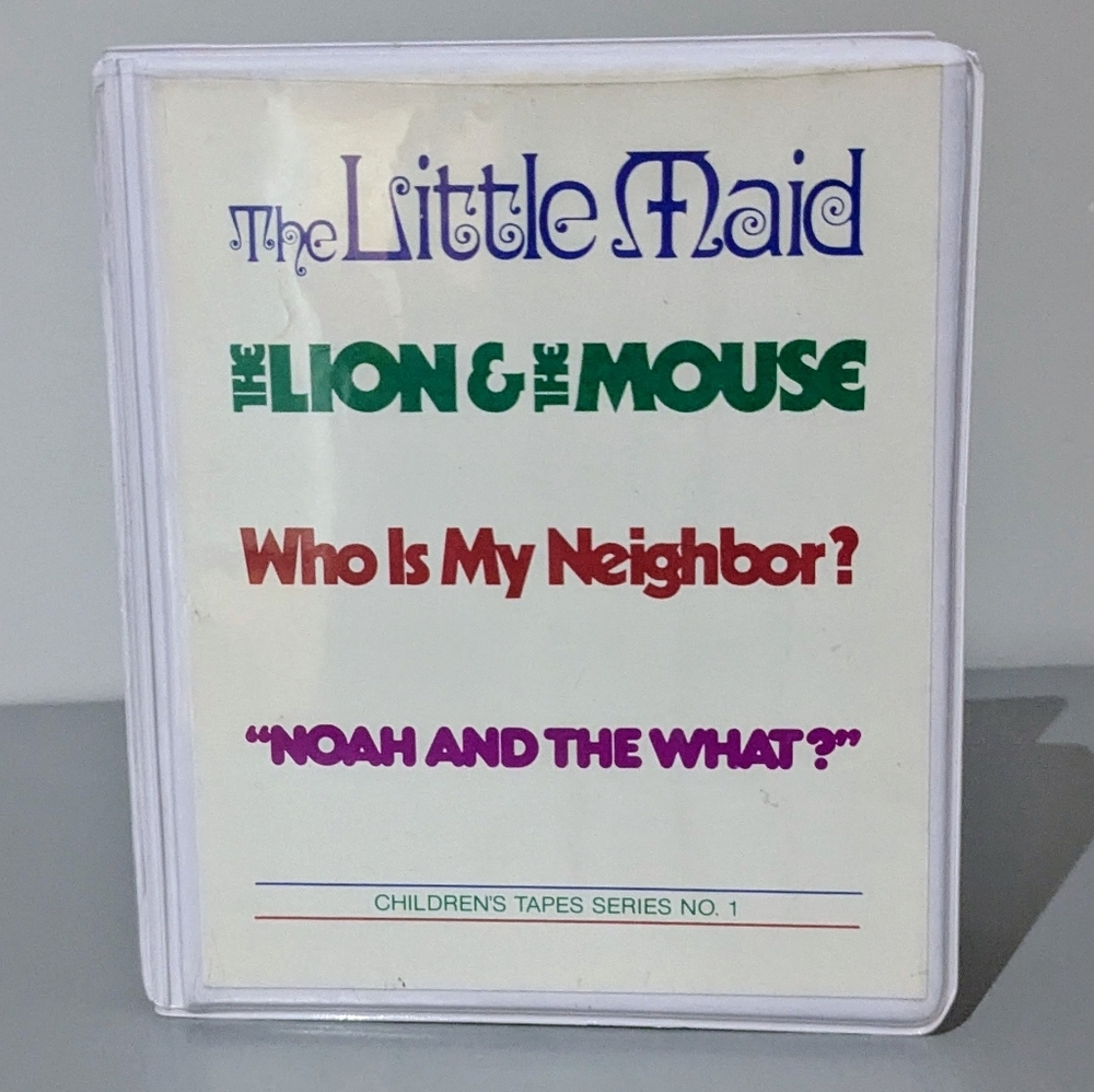 Children's Tapes Series No. 1 4 Cassettes In Case
